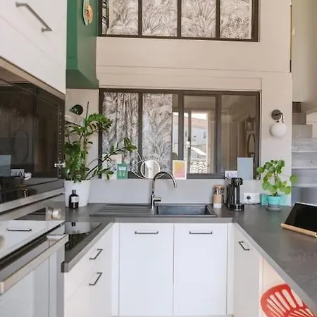 Jungle Urbaine - Loft Verdoyant En Centre-ville Apartment *