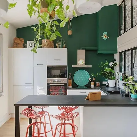 Jungle Urbaine - Loft Verdoyant En Centre-ville *